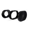 New High Flow Chrome 12"x2" Oval Air Cleaner Filter Assembly 5-1/8" Carb Neck W/ Flow-Thru Lid for GMC Chevy Ford Chryler Dodge