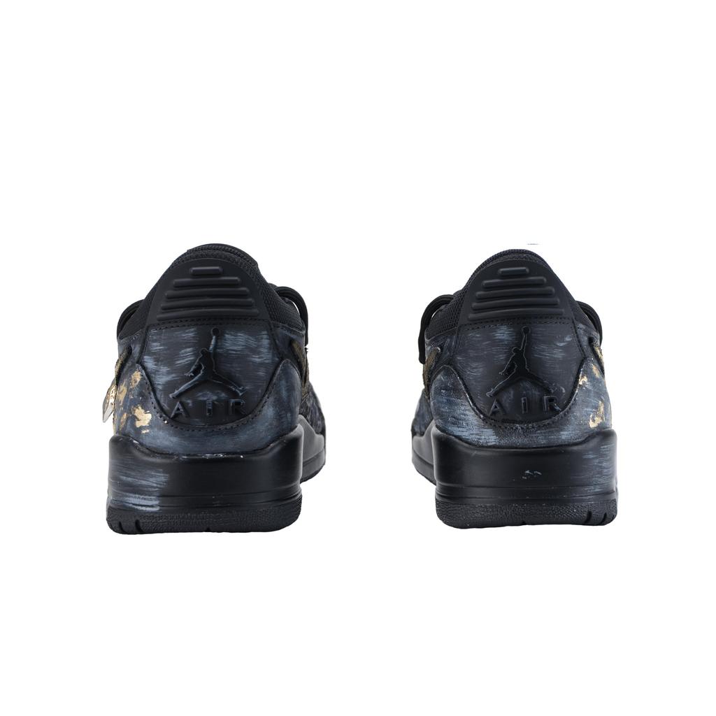 Jordan Air Jordan Legacy 312 Night Flame Iridescent Slip Resistant Abrasion Resistant Low top Vintage Basketball Shoes IQ9784-001(Team626-)