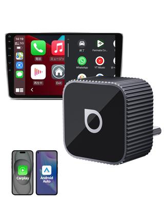Ottocast MINI Slim Ottocast Mini CarPlay Android Auto Wireless Car Adapter Android Auto CarPlay Wireless Connection Adapter for Vehicles with Original