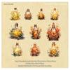 RetroStory PET Bottle Sticker Pack - Vintage Journal Collage DIY Stickers