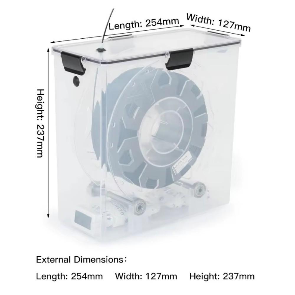 Moisture-Proof Filament Drying Box 3D Printer Material Box Holder New Storage Box  For All FDM