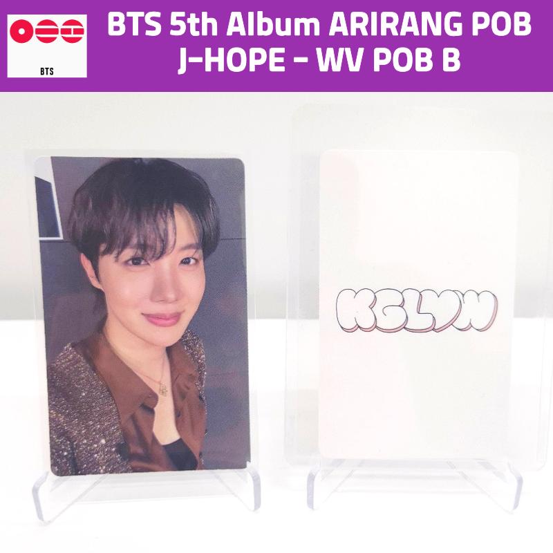 BTS ARIRANG Album POB Vorteil Fotokarte Offizielles Geschäft Geschenk Auswahl J-HOPE - WV POB B