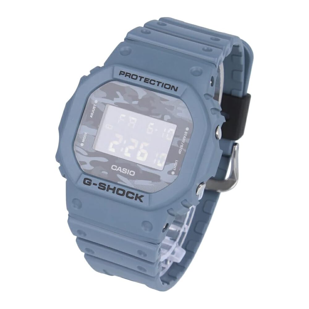Casio G-Shock Dial Camo Utility Series Men s Watch Waterproof Camouflage Ice Gray DW-5600CA-2
