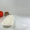 White Multi Grids Mold Ice Cube Making Box with Cover for Summer Refrigerator