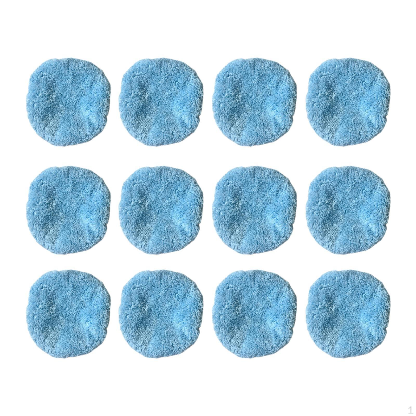 

Уборка для робота-мойщика окон, сменные накладки, платье, многоразовая легкая крышка, которую можно мыть Blue 12 pieces