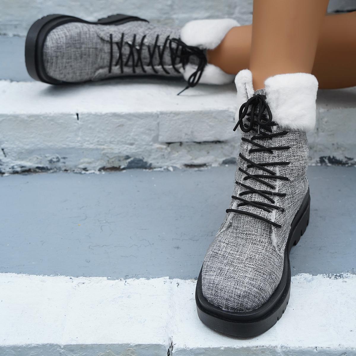 

Модные ботинки женские и мужские зимние повседневные туфли дизайнерские роскошные на платформе ковбойские челси тактические военные рабочие защитные кожаные ботильоны 42 серый