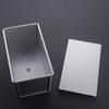 Non-Stick Cube Toast Box with Cover Bread Mold Useful Square Corrugated Loaf Pan  Baking Supplies
