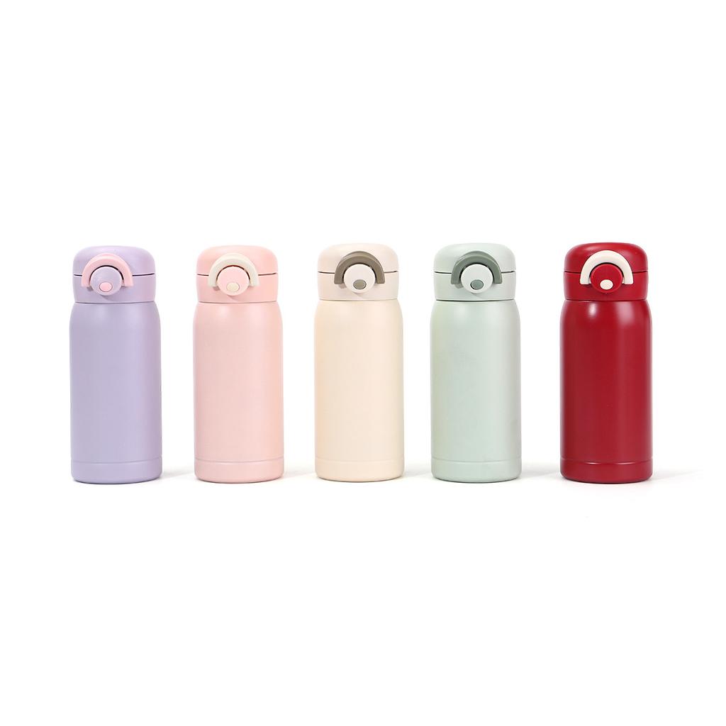Mini Macaron Bouncing Cup Girls Stainless Steel Casual Cup Small Fresh Portable Thermos Cup