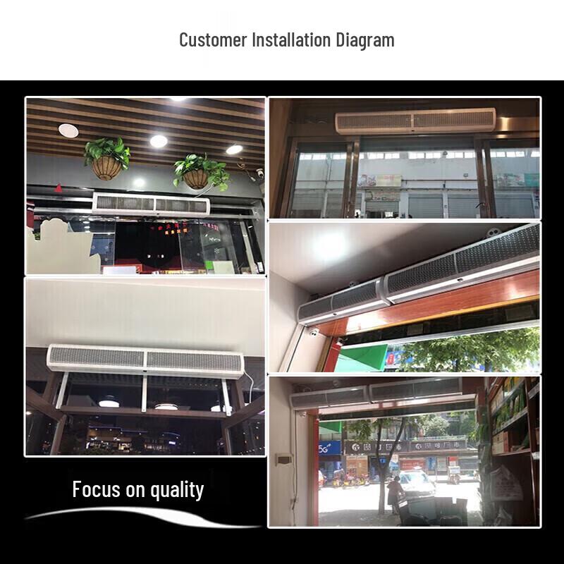 Nedfon Commercial Air Curtain Machine (Natural Wind)