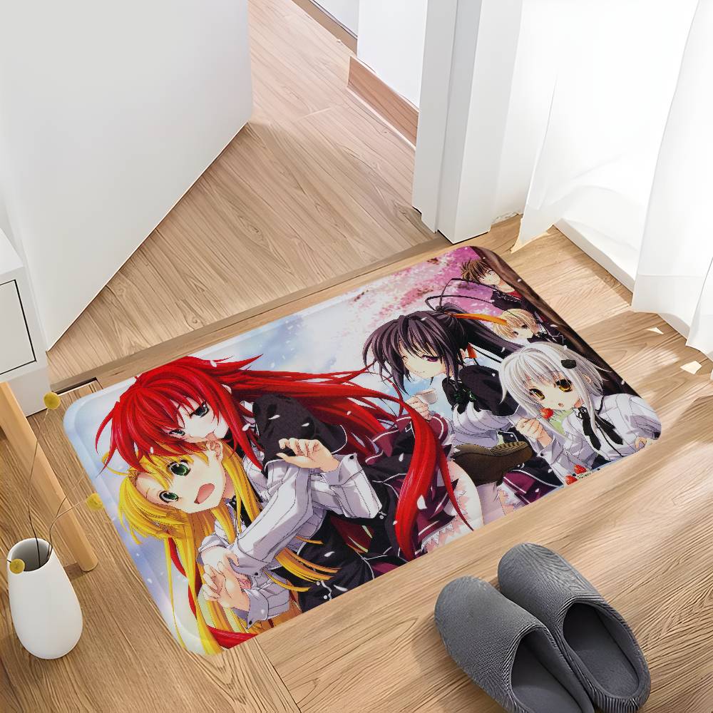 Anime High School DxD Entrance Door Mat Nordic Style Home Doormat Bathroom-Toilet Mats Bedroom Hotel Decor Mat