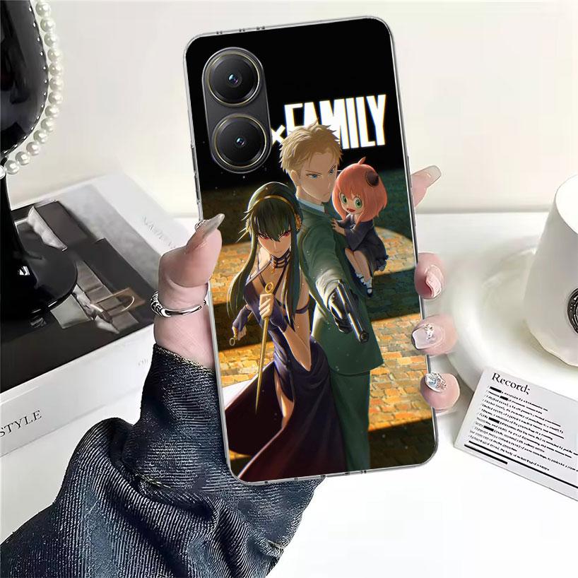 Anime S-Spy Family Anya Soft Phone Case For Xiaomi Redmi 15C 15 13C 13 Poco X5 X6 X7 F7 Ultra M7 12C 12 10 10C 9C 9A 9T 9 Fundas