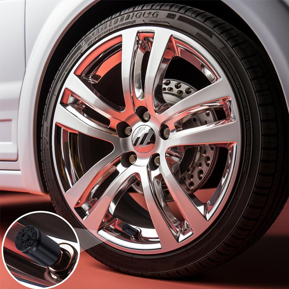 ASQ1 4PCS Tire Valve Stem Caps for Car Tires Universal Stem Covers for Car Leak Proof Stem Cover for SUV Truck Bicycle Motorcycles