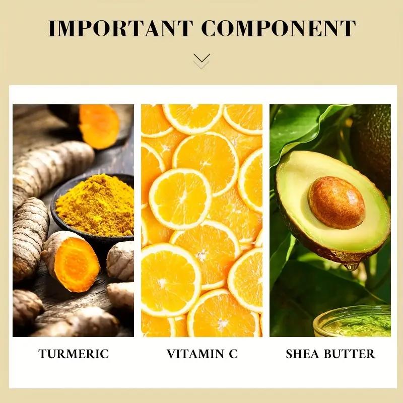 Hydratační hydratační krém na krk s vitamínem C a kurkumou, zpevňující linie krku, hypoalergenní hydratační krém pro zářivou pleť