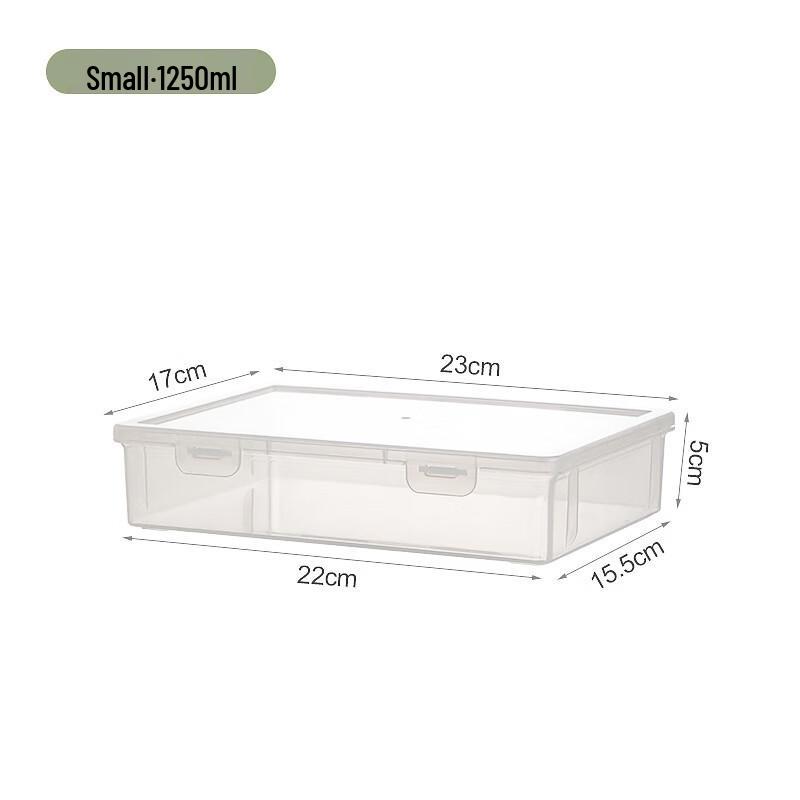 Small Transparent Document & Stationery Organizer Boxes
