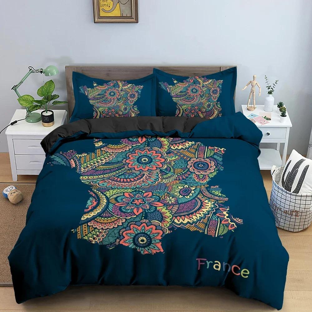 Horse Duvet Cover Set Animal Pattern Comforter Cover Bedding Set Personality Quilt Cover With Pillowcase Queen King Bedclothes