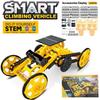 Diy Solar Car 4Wd Kids Toys Climbing Vehicle Educational Engineering Blocks Car Science Kit Construction Machine Young Boys Learning Present