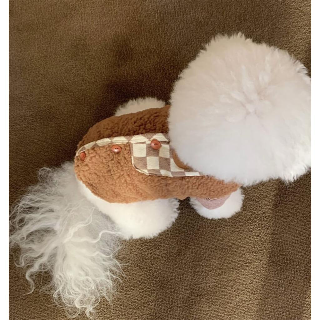 Pet Autumn and Winter Clothing Teddy Bichon Vest Yorkshire Small Dog Pomeranian Cat Dog Clothing Autumn Warm