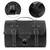 Baohatsu Motorcycle Seat Large Capacity Side PU Leather Luggage Bag for Small Items and Perfect for and Black Bag, Bag, Tools, Touring, Commuting,
