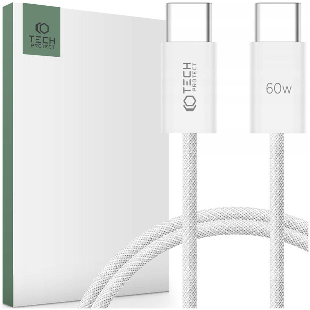 Tech-Protect Ultraboost Classic Type-C Cable Pd60W/3A 100Cm White