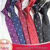 Unisex Skull Jacquard Tie - Halloween Party & Cosplay Accessory, 6cm