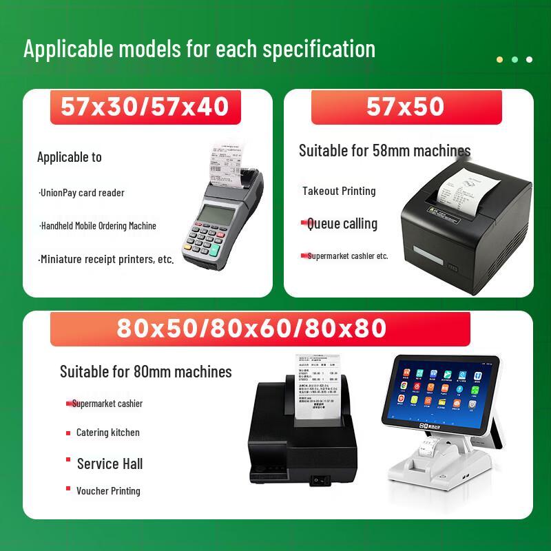 TANGO New Green Series Thermal Receipt Paper