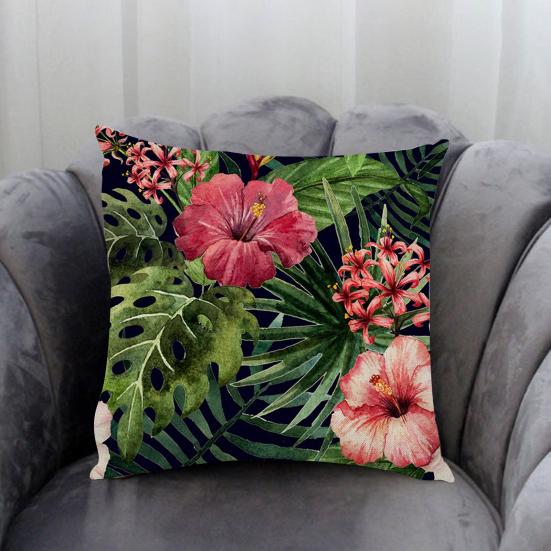 Throw Pillowcase Soft Texture Protective Replacement Fashion Car Bedside Nap Pillowcase Sofa Accessory