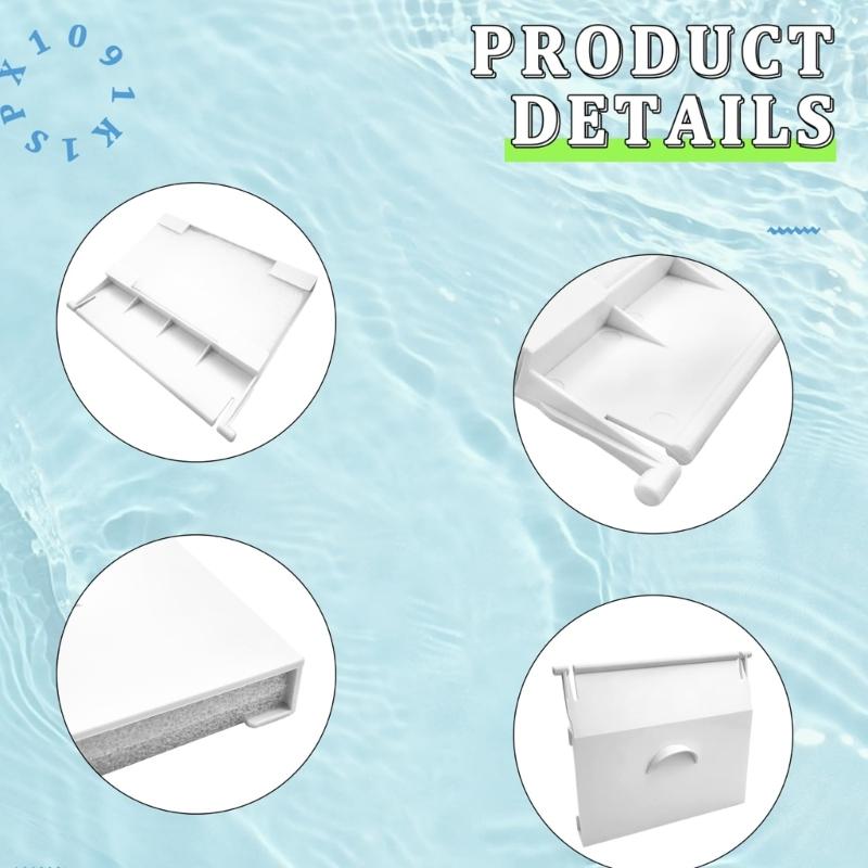 Skimmer Weir Door Plastic Lid Skimmer Door Flapper Weir Gate Assembly Pool Maintenance Tools for SP1091LX, SP1094