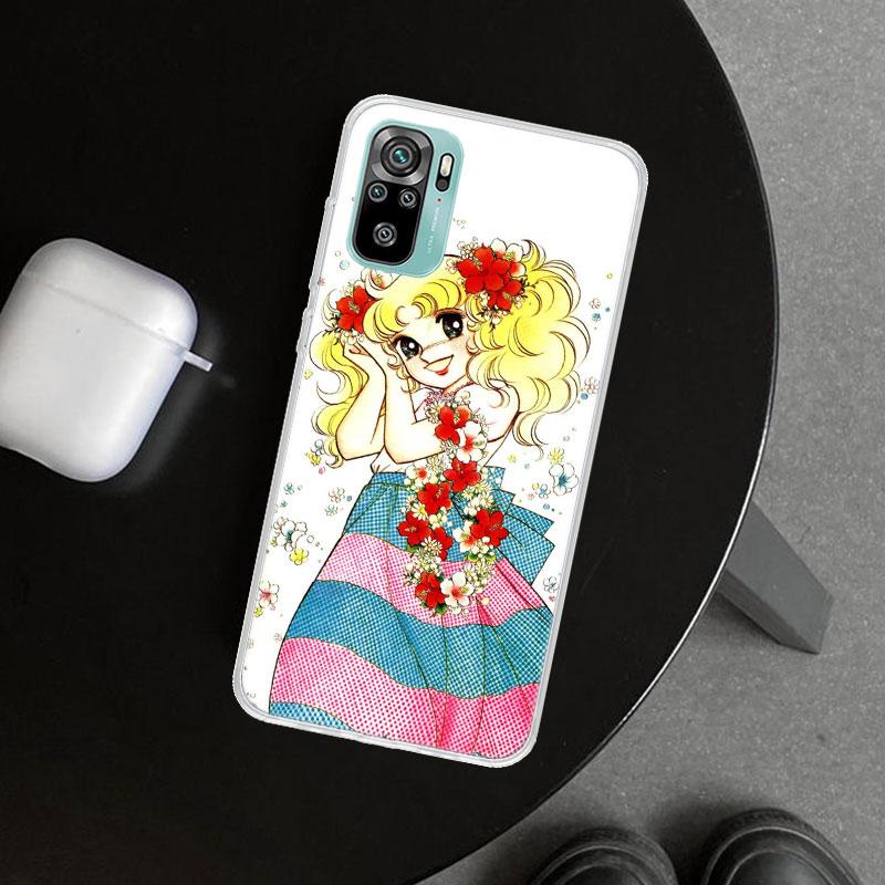 Candy 90s Anime Phone Case Cover for Xiaomi Redmi Note 15 14 13 12 11 Pro Plus 14S 12S 11S 11T 11E 10S 10 Customized Fundas Redm