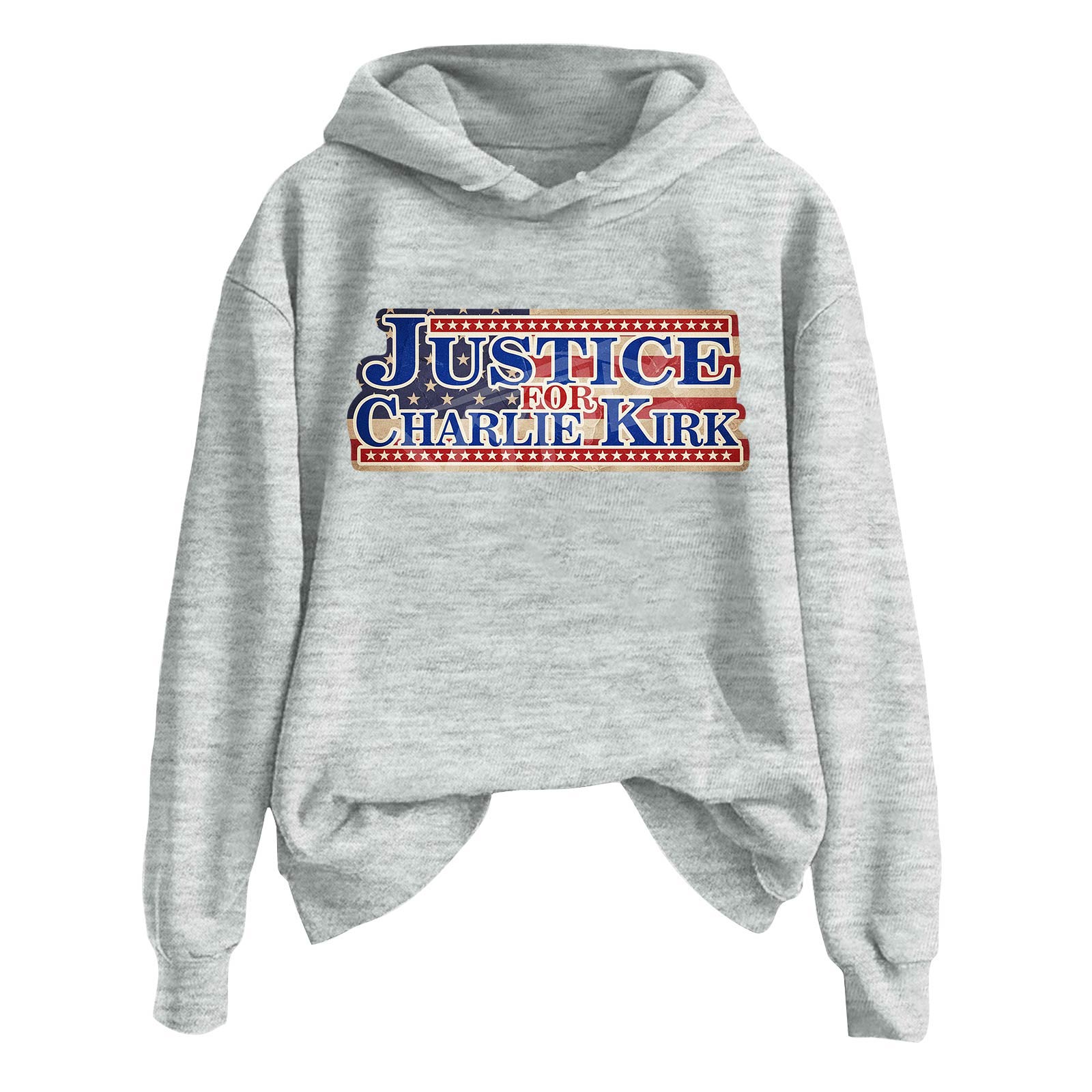 

Женская модная повседневная толстовка с длинным рукавом, принтом и круглым вырезом S