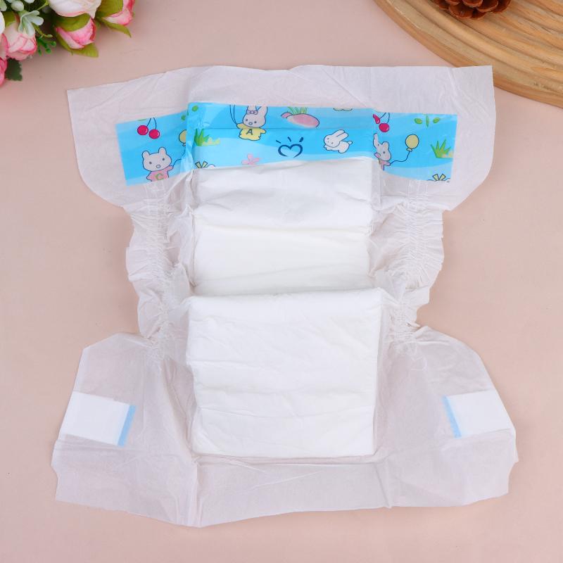 Mini Doll Baby Diapers 10Pcs 20Pcs Pretend Play House Kids Doll Clothing Replacement Accessories