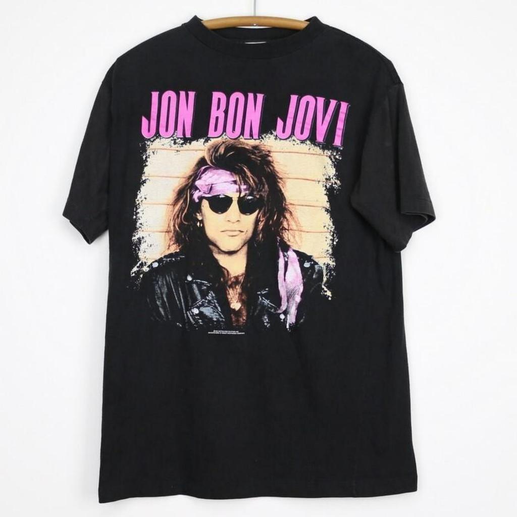 Bon Jovi Blaze of Glory 1990 Bawełniany T-Shirt Unisex Wszystkie Rozmiary S Do 5XL Unisex T-Shirt