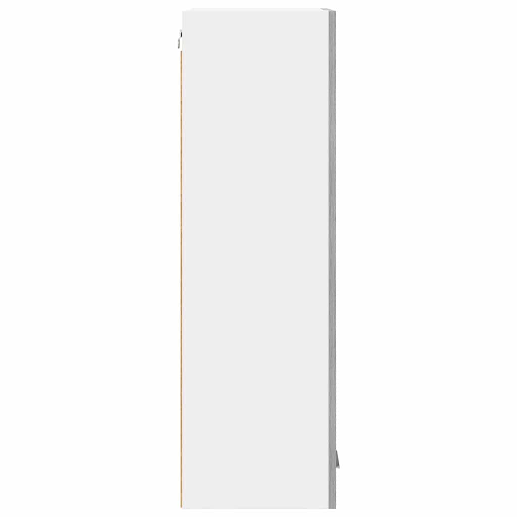 Riga Hanging Cabinet Grey Sonoma 40 X 31 X 100 Cm Particleboard