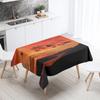 Beautiful Natural Scenery Printed Tablecloth Stain Resistant Waterproof Outdoor Camping  Kitchen Table Home Decor