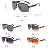 Men's Retro Sunglasses Large Frame Toad Mirror Glasses UV400