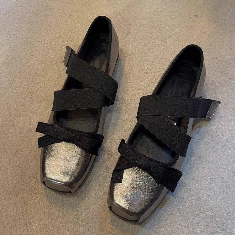 Fashion Women's Ballet Flats Shoes Woman Spring Summer 2024 Casual Sneakers Sandals Fashion Sabot Barefoot Ballerina Comfortable Elegant