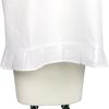 KYOETSU Women's White Apron with Sleeves for Western-Style Cooking (Size M)