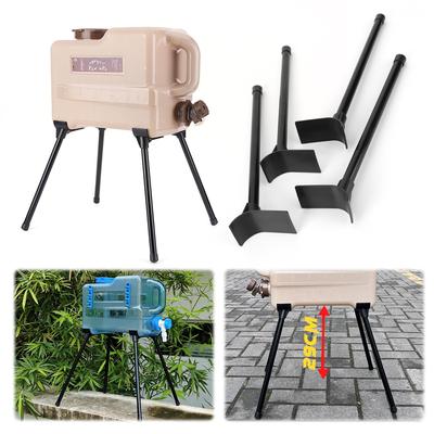 Camping Bucket Stand Strong Load Bearing Folding Cooler Stand Frame Detachable Foldable Ice Box Holder BBQ Picnic Accessories