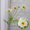 Artificial Poppy Flowers Bouquet Silk Fake Flowers For Home Decor Garden Marriage Room Wedding Decoration DIY Vase Accessories