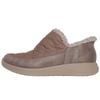 Slip-Ins Cozy Escape - Snowpuff Comfortable Durable Low-Top Casual Shoes Women Sneaker Gray Brown 168113-DKTP