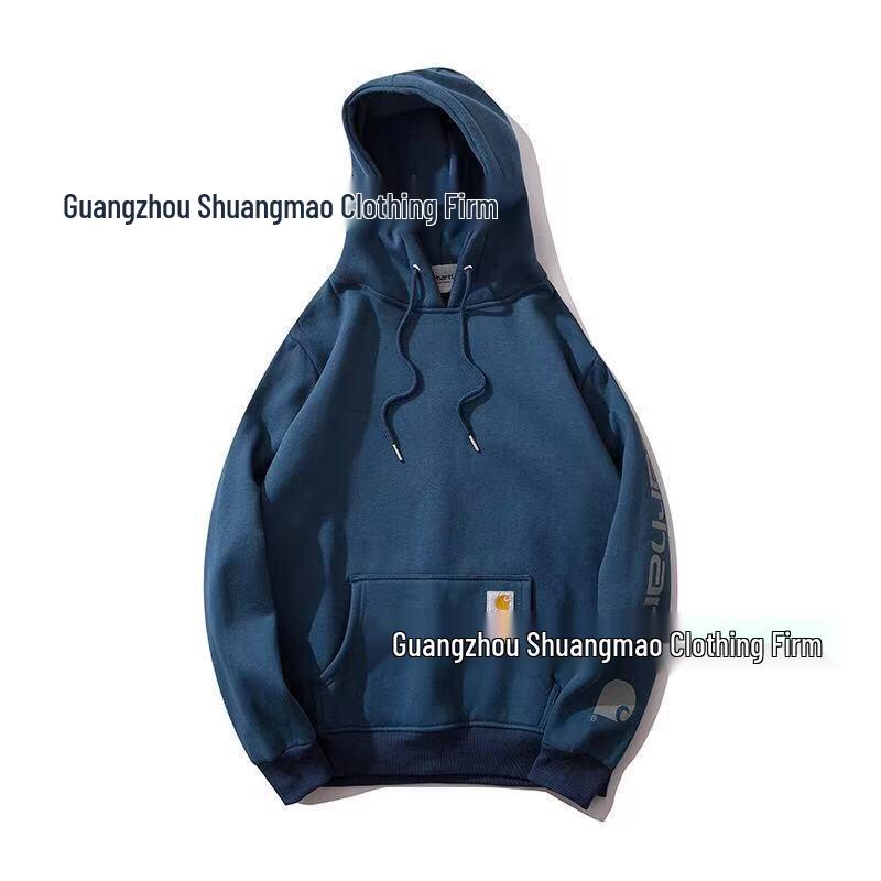 Carhartt Europe Kaha Classic Bestickter Lockerer Unisex Fleece Hoodie