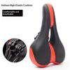 Pu Leather Oversized Bike Seat Soft Comfortable Shock-Absorbing Wide Bicycle Saddles Wide Bike Saddles For Cycling Cushion