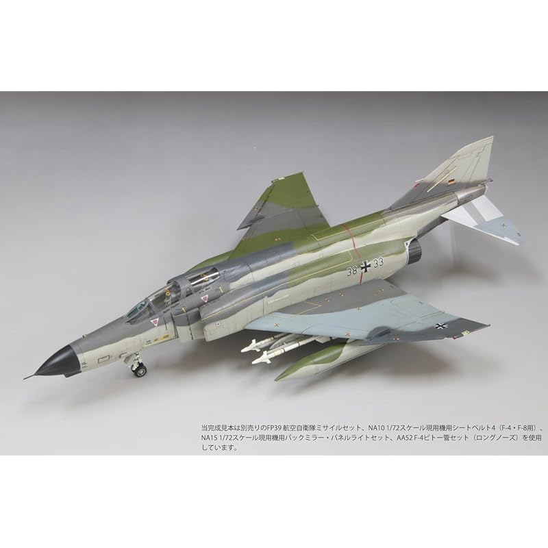 Fine Molds 1/72 Scale German Air Force F-4F Fighter JG71 Richthofen Plastic Model FX06 (Airplane)