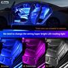 For Peugeot 5008 2009-2018 12Pcs LED Interior Reading Light Trunk Plate Bulb Kit Hatchback Saloon Signal Lamp Car Lights
