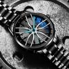 Boruse Exposes Caliper Wheel Hub Trendy Electronic Watch Waterproof Men'S Watch High-End Quartz Watch