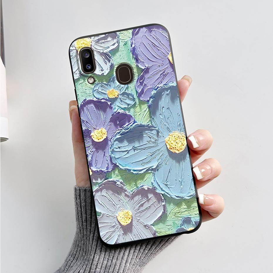 Case For Samsung Galaxy A20 A20e A20s Case Stylish Painted Soft TPU Phone Case For Samsung A20 A 20 20s 20e A205 A202 A207 Cover