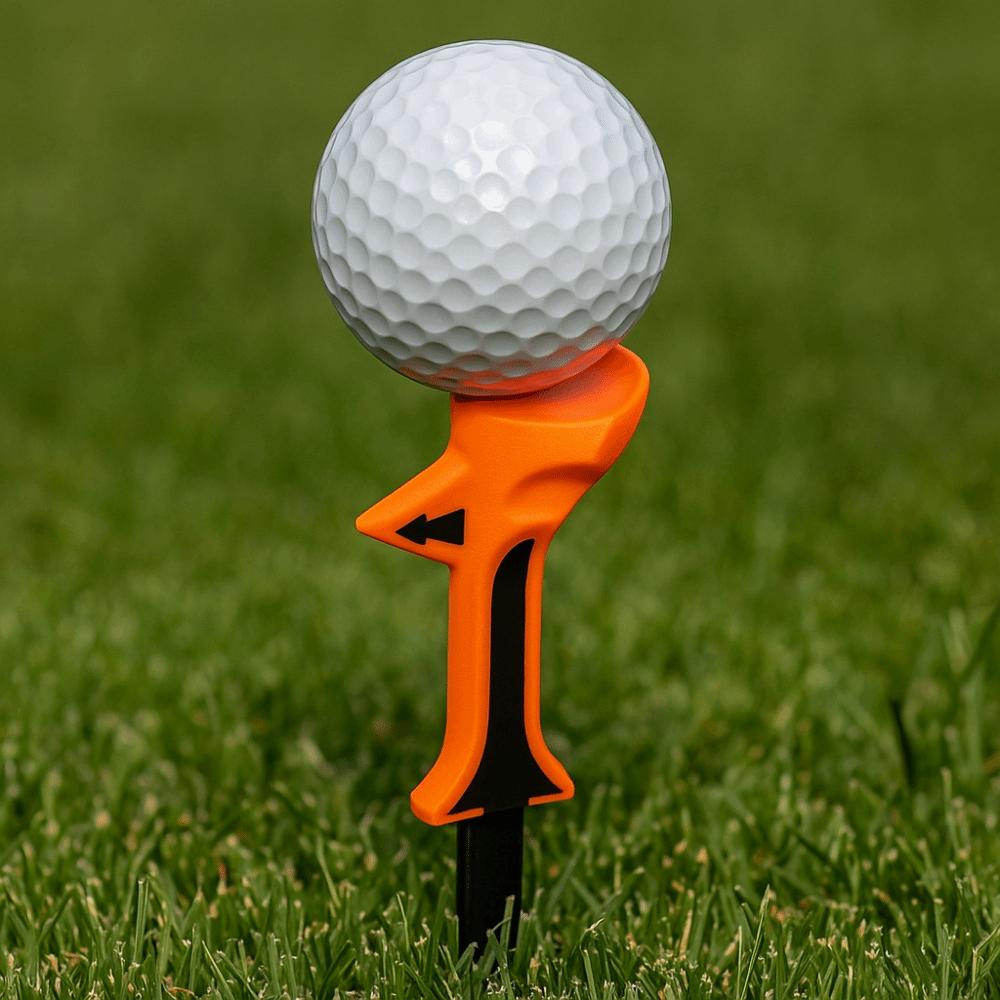 Diagonaleinsatz Golf-Tees Verbessern die Distanz Golf Plastik-Tee Golfballhalter Golf-Übung