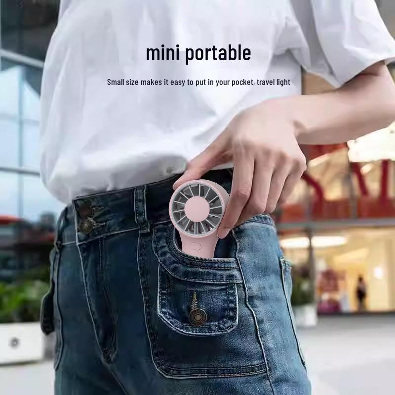 Rechargeable Portable Mini Handheld Fan for Outdoor Fast Cooling