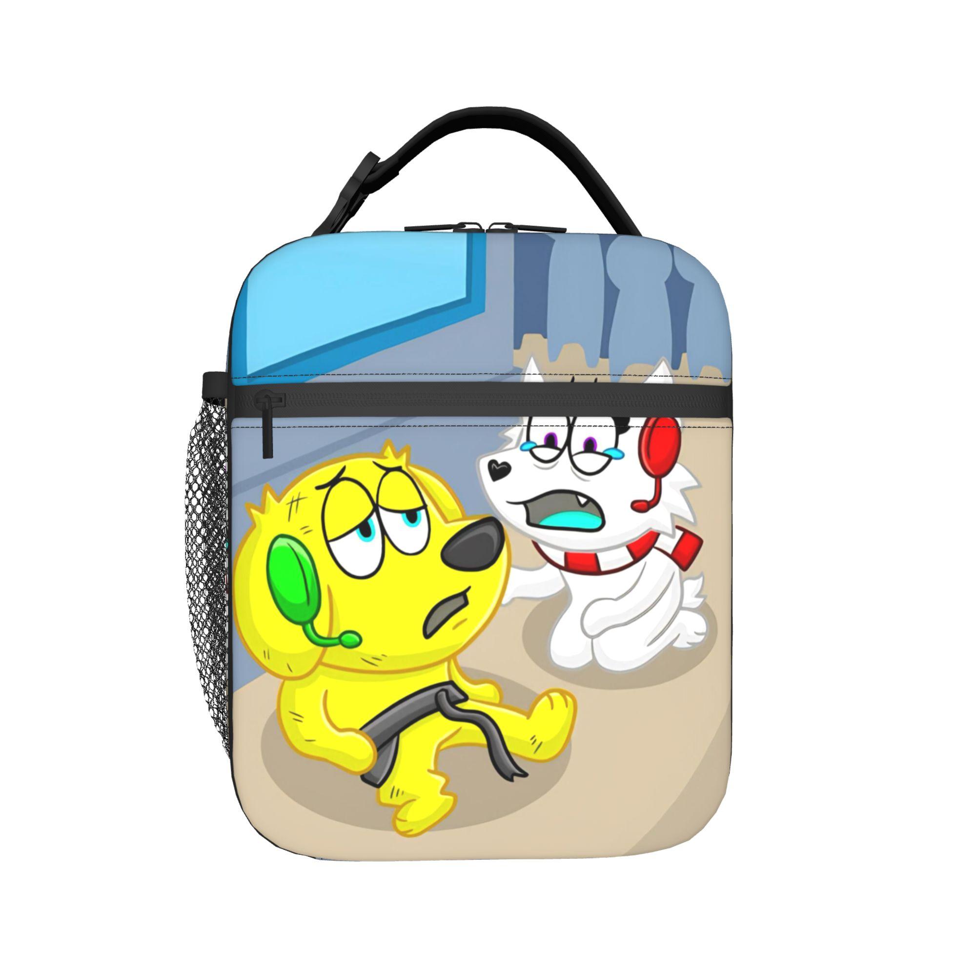Tylers And Snowi Gaming Insulated Lunch Bags for Men Women  Storage Food Box Reusable Cooler Thermal Bento Box For Travel One Size