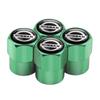 APU1  4PCS Metal Car Badges Wheel Tire Valve Caps Covers Car Accessories For Nissan Nismo X-Trail 1 2 T32 Almera Qashqai Skyline Note
