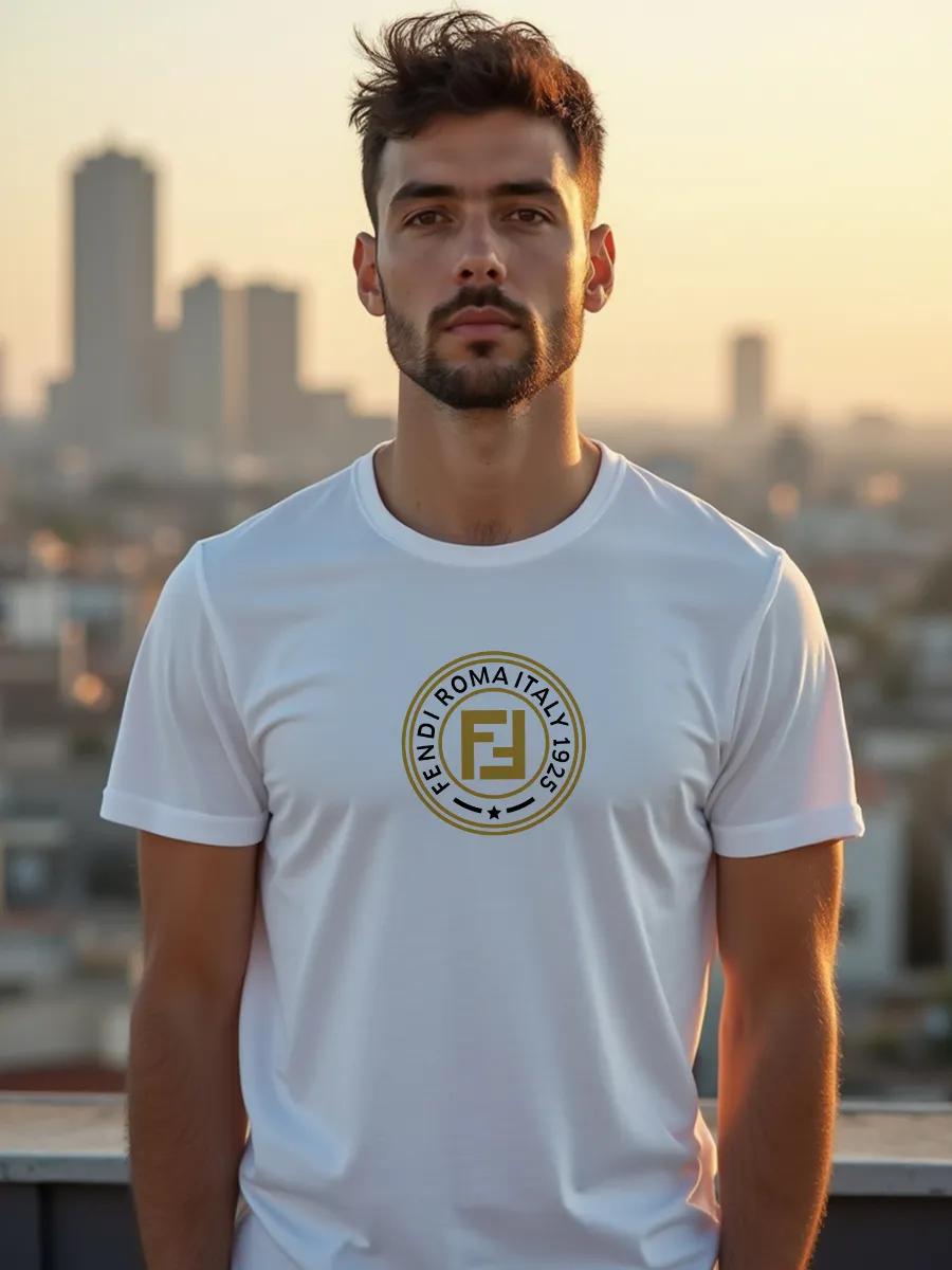 Black gnomes with mushrooms on snail print T-shirt 2XL